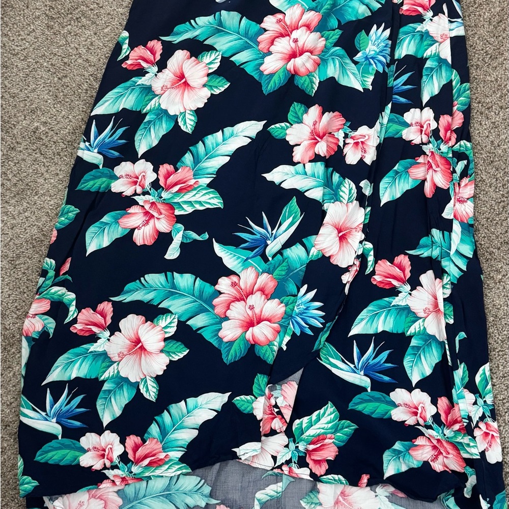 Tommy Bahama Floral Skirt - Navy, Pink, Green